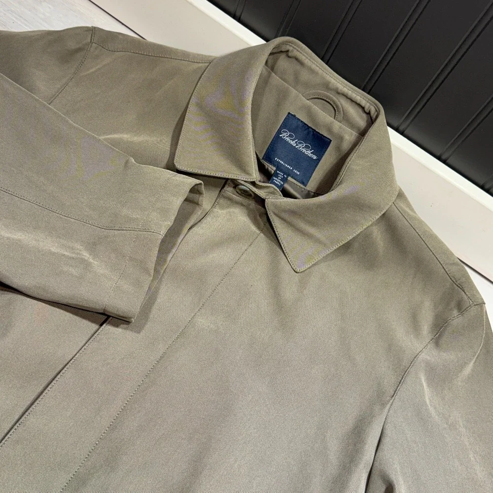 BROOKS BROTHERS Men's Lined Balcony Coat Sz L/XL Made In USA **READ**